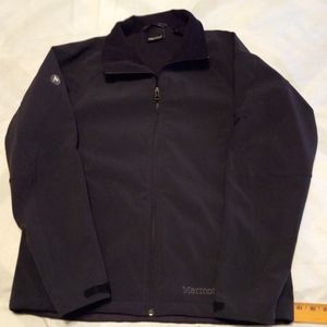 Marmot Style #F98160 Dark Gray Fleece Lined Jacket Size L